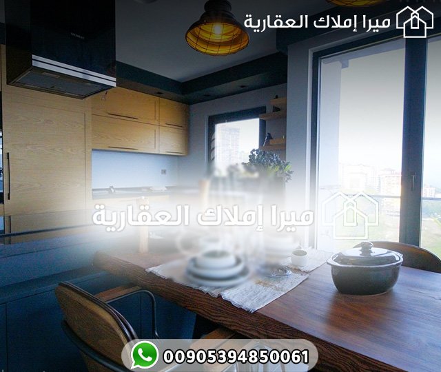 شقق مطلة فاخرة للبيع في طرابزون مجمع ليك بارك