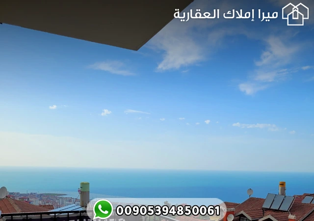 فيلا 3 طوابق للبيع في طرابزون 5 غرف وصالة ضمن مجمع سكني آمن