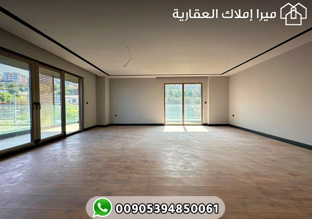 شقة دوبلكس فخفمة للبيع في طرابزون 6 غرف وصالتين ضمن مجمع راقي