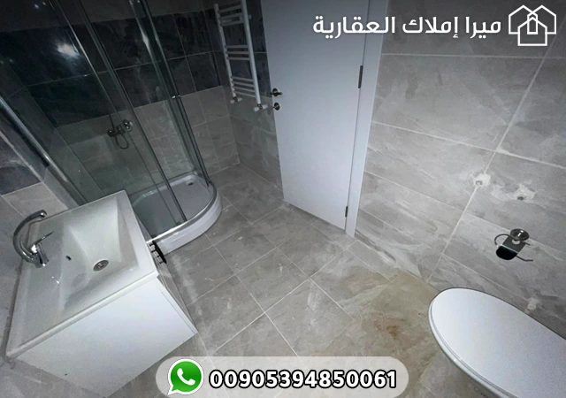 شقة 3 غرف وصالة للبيع في يومرا طرابزون ضمن مجمع سكني آمن ومتكامل الخدمات