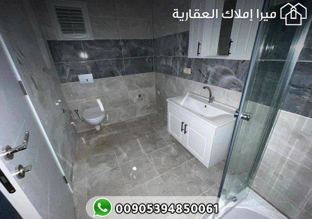 شقة 3 غرف وصالة للبيع في يومرا طرابزون ضمن مجمع سكني آمن ومتكامل الخدمات